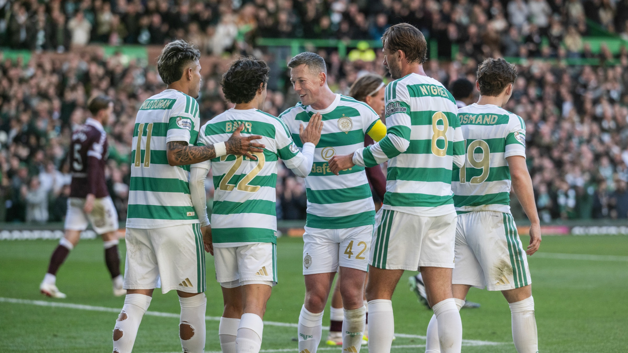 Hearts thrashing not ‘seismic’ for Celtic’s season, Maloney insists