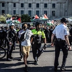 Police arrest 34 people at the Brooklyn Museum after protesters occupy building