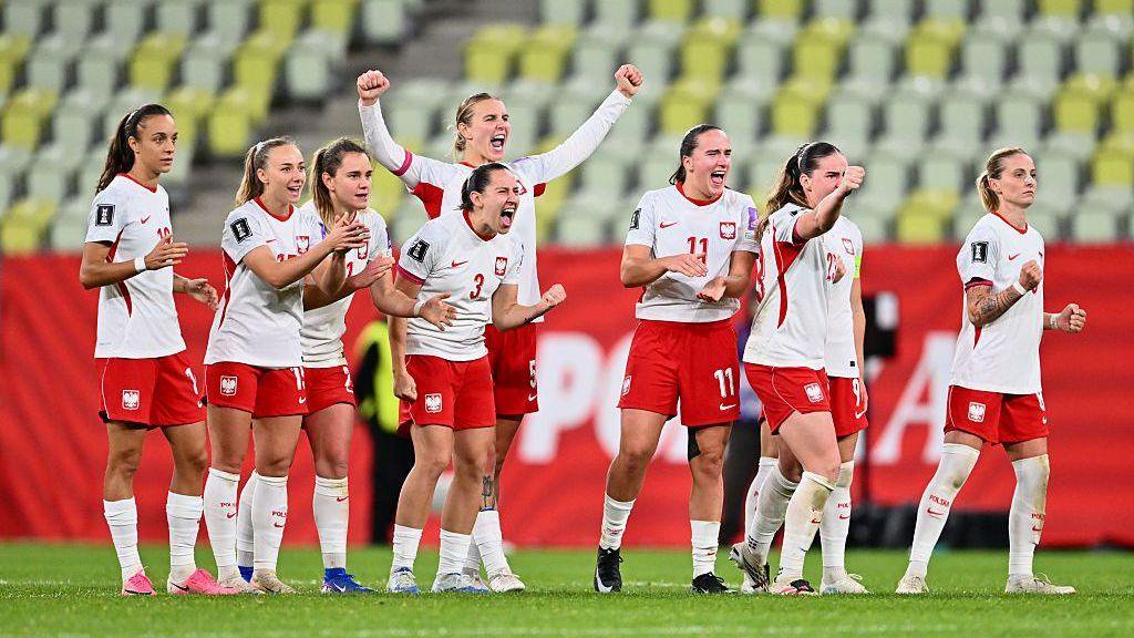 Poland celebrate