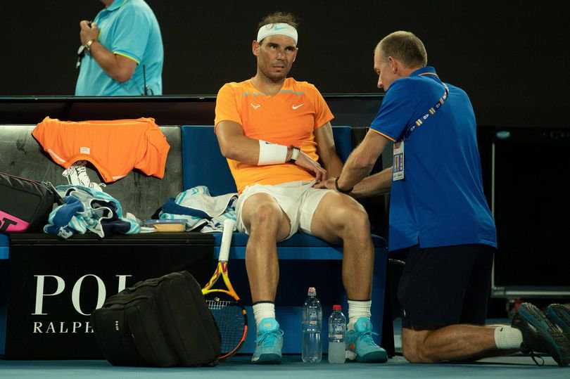 Nadal faced dozens of injury setbacks during his career