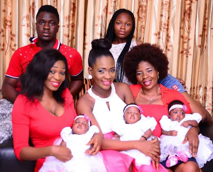 Nigerian Celebrities Didn’t Know Have Triplets (Photos)