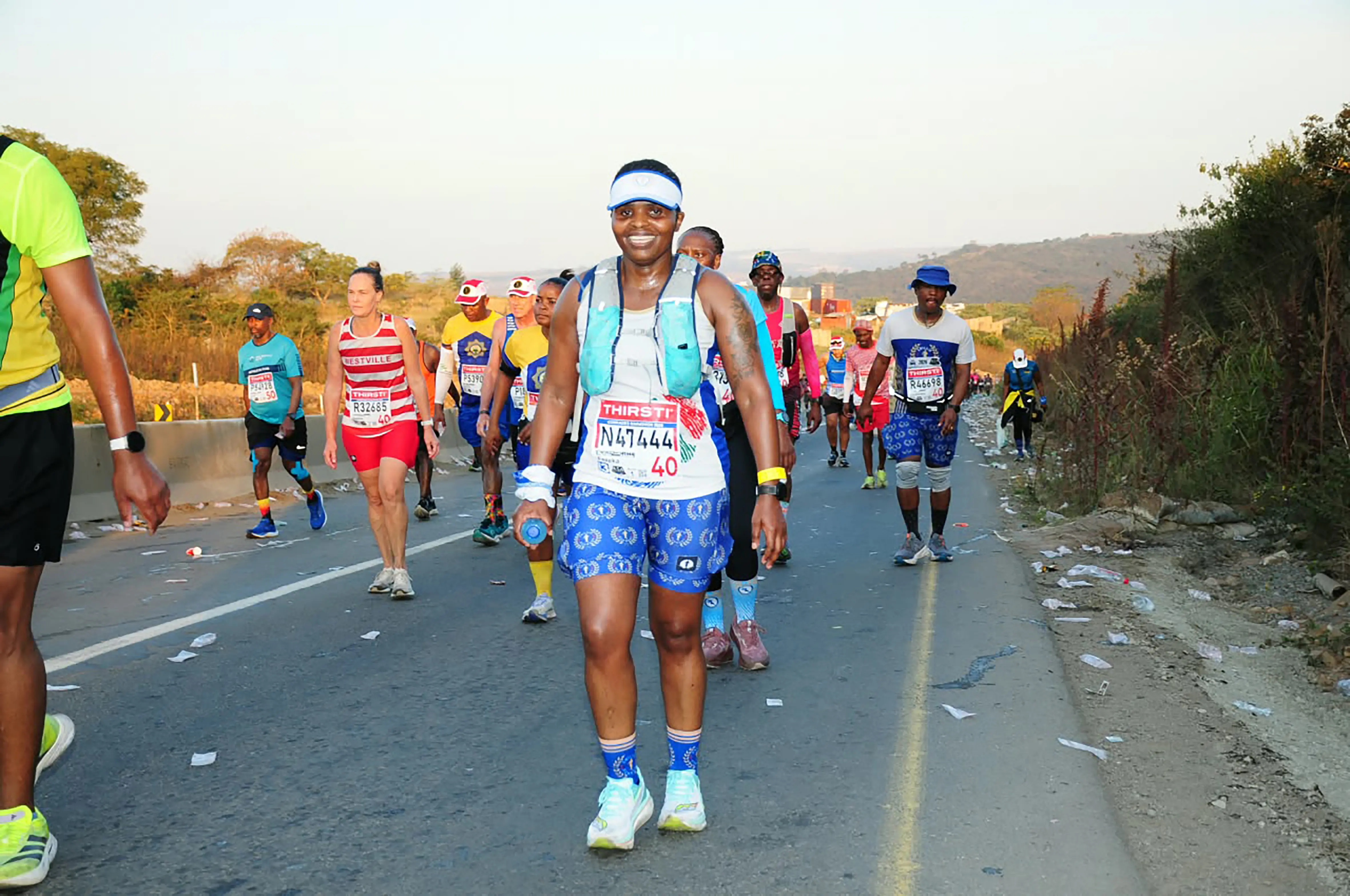 Fezeka Nkomonye, who has run two Comrades Marathons, one up and one down, gaining the converted back-to-back medal along with two Vic Clapham medals for finishing, is taking on the 2026 100th edition of the iconic race.