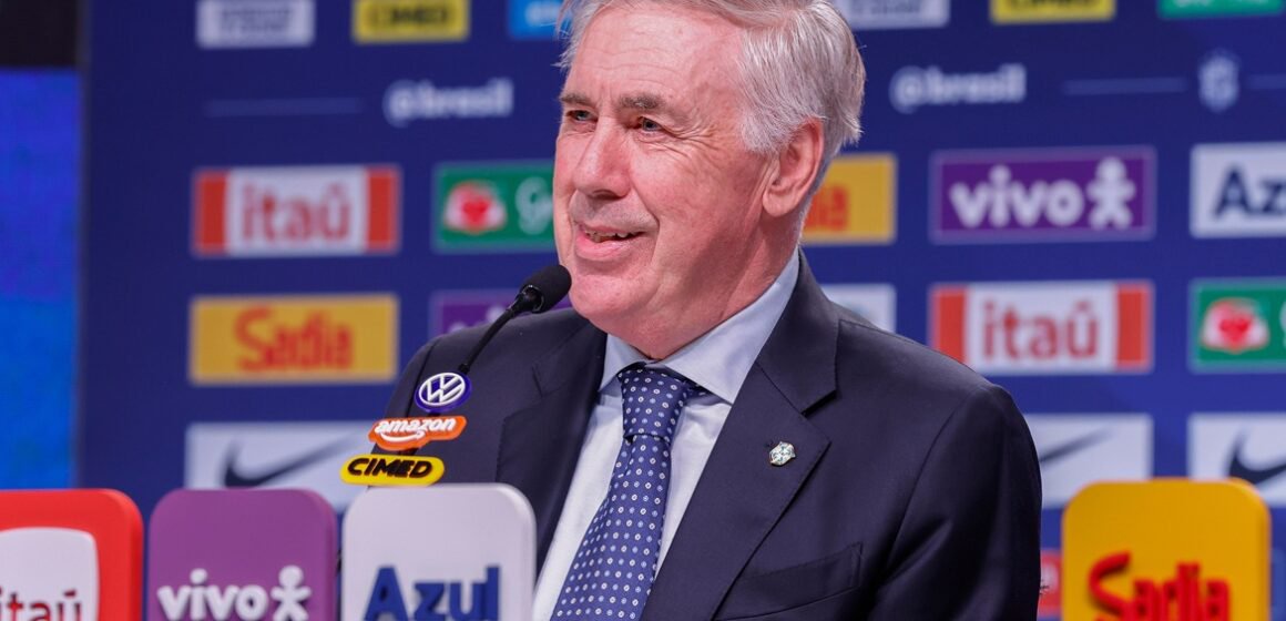 Convocação da Seleção Brasileira por Ancelotti conta com cinco novidades para amistosos internacionais