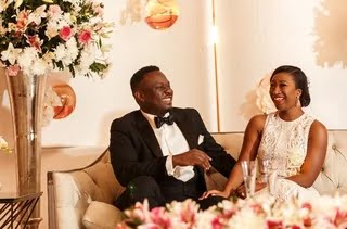 Simi and Dr Sid all smiles when they tied the knot in 2014