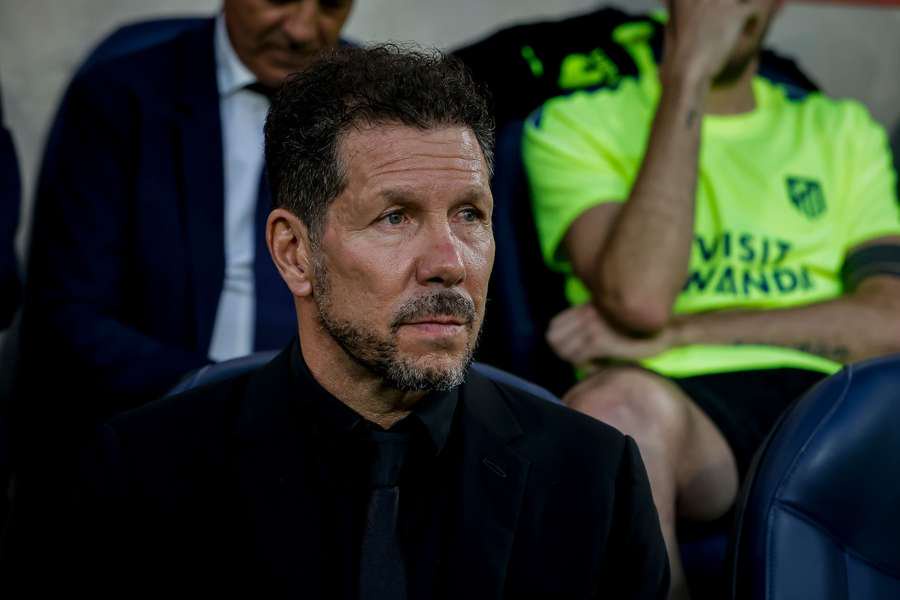 Atletico Madrid manager Diego Simeone.