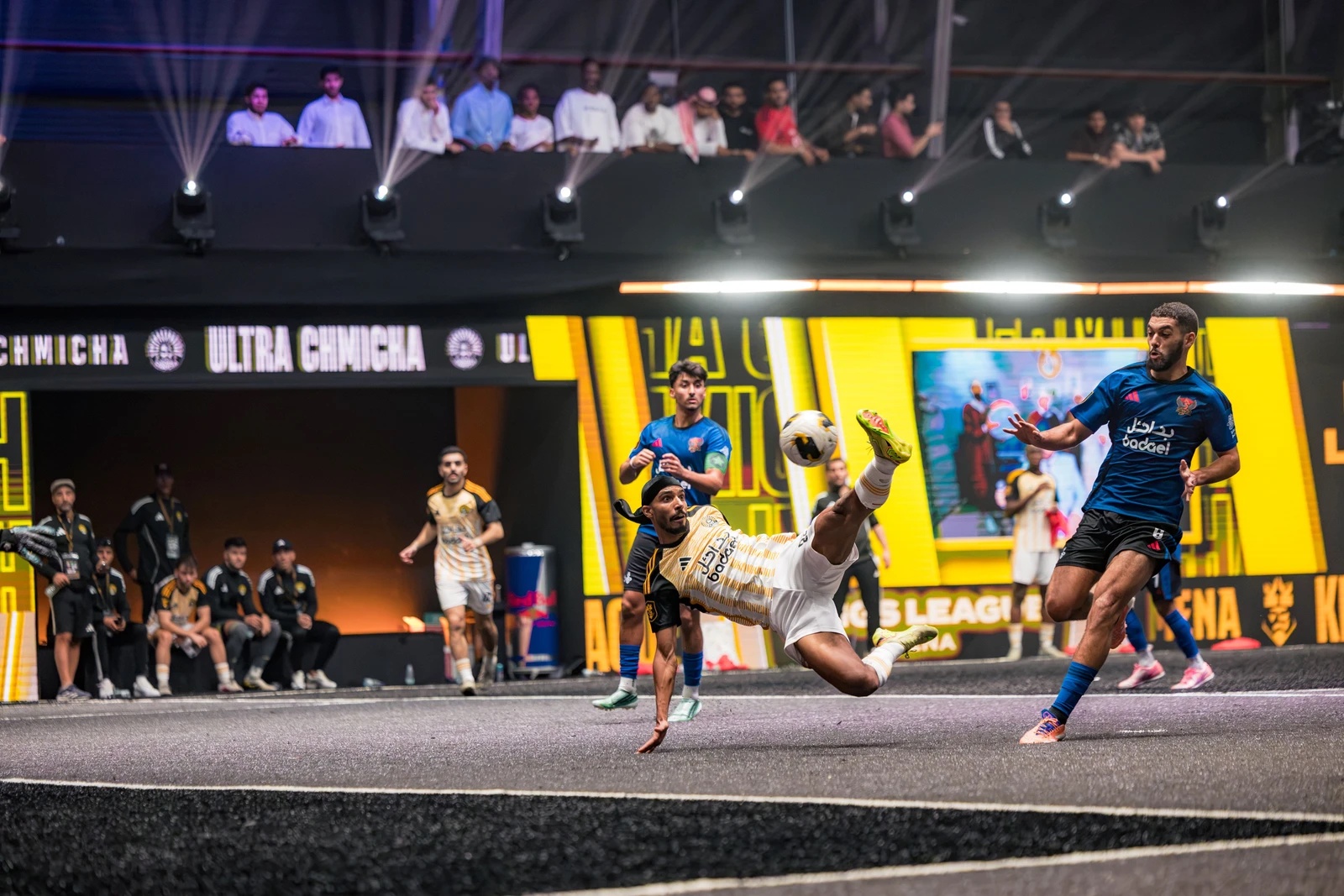 The quarter-final line-up for Kings League MENA was completed on Friday night in Riyadh (Supplied)