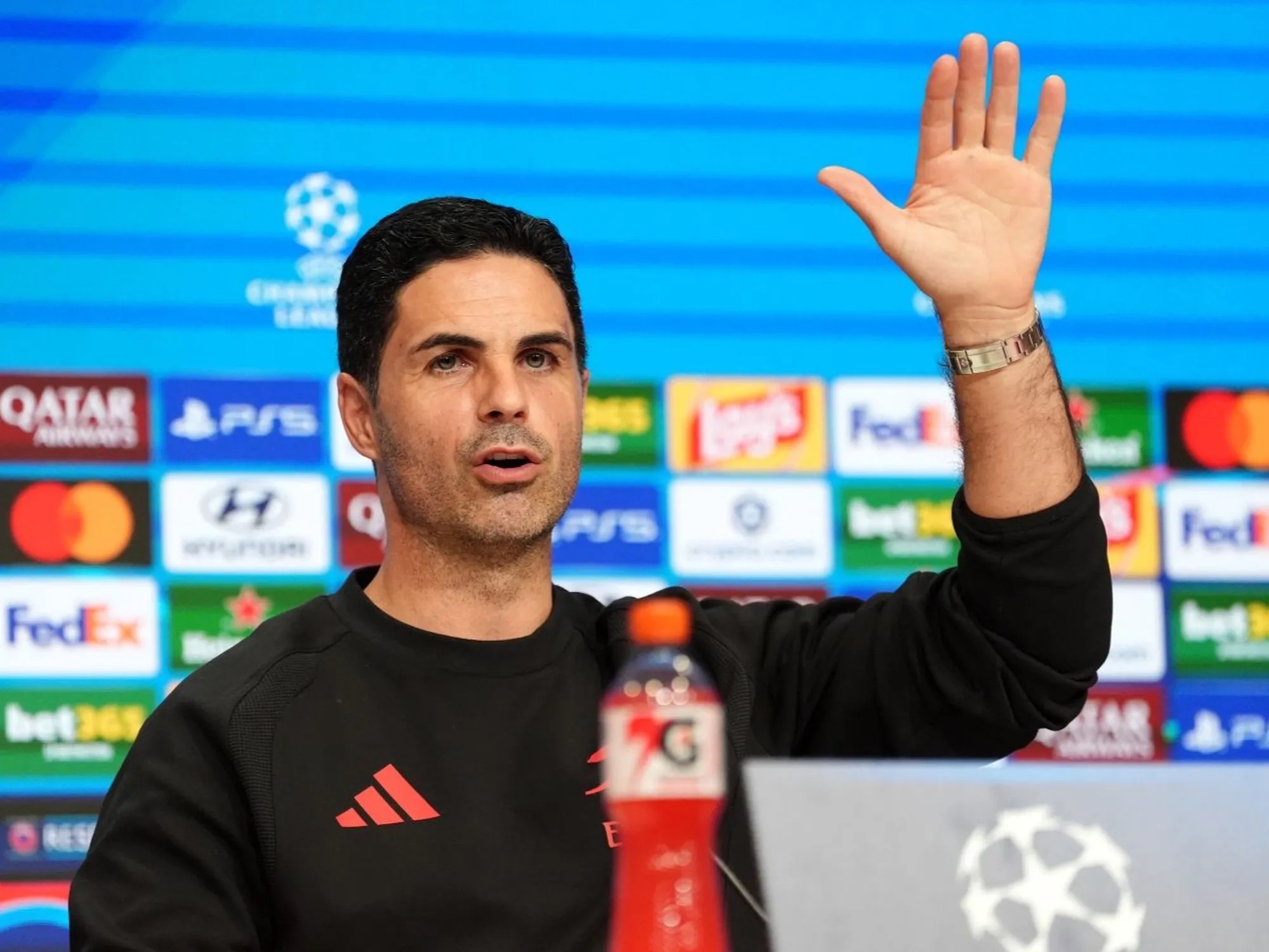 Good luck: Arsenal tell Real ‘valuable’ star will not leave for less than £84m