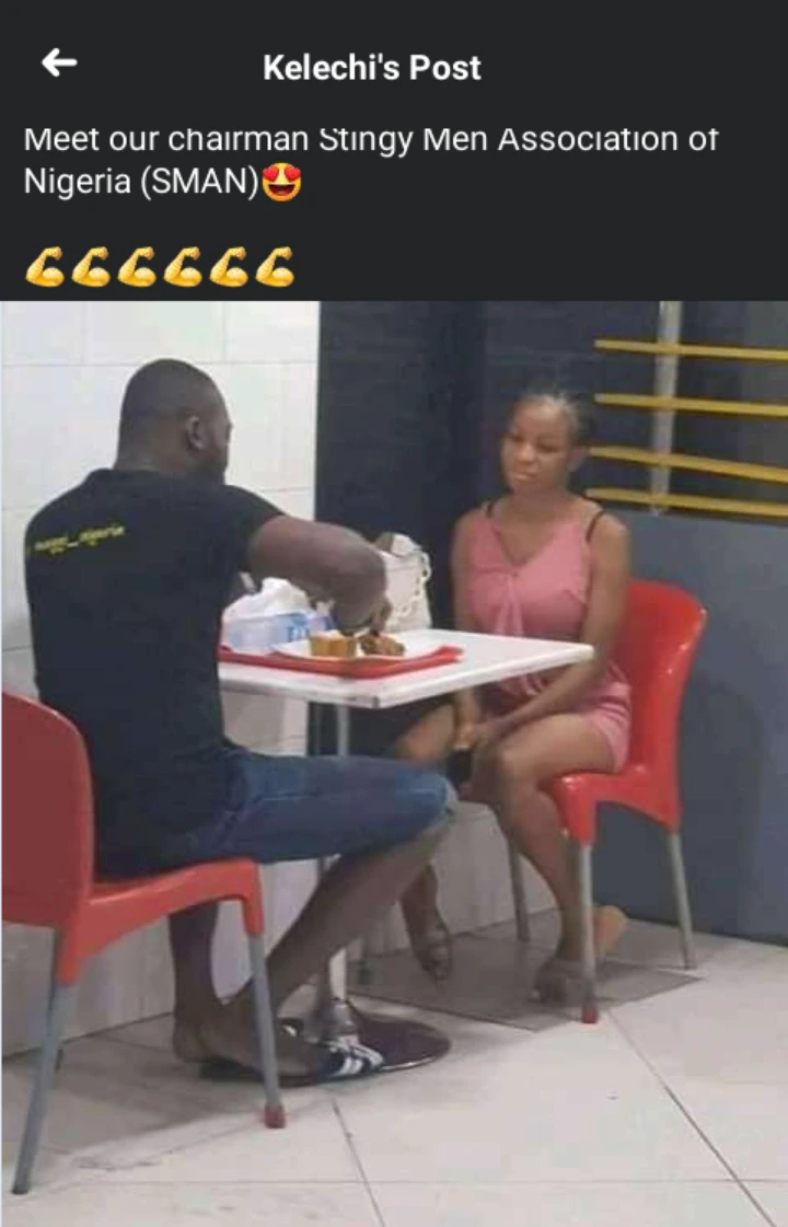 See what this man did to this lady after taking her out on a Date (photos)