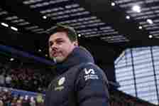Mauricio Pochettino, manager of Chelsea looks on during the Premier League match between Aston Villa and Chelsea FC at Villa Park on April 27, 2024...