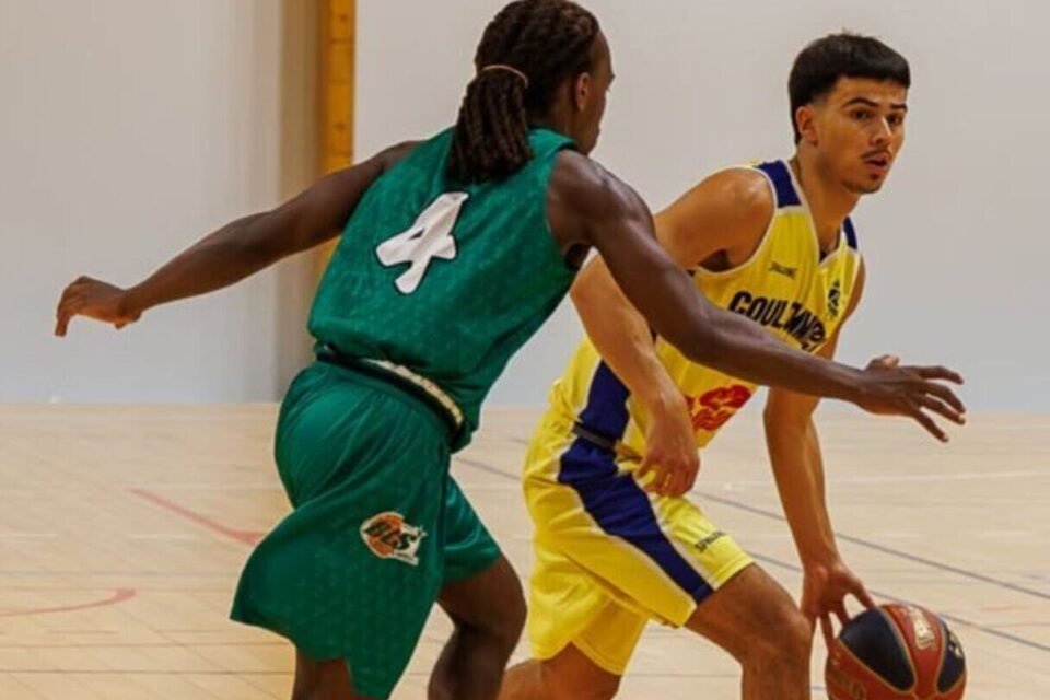 Axel Boulanger, ici lors d'un match avec les seniors, a inscrit 13 points contre Grigny.