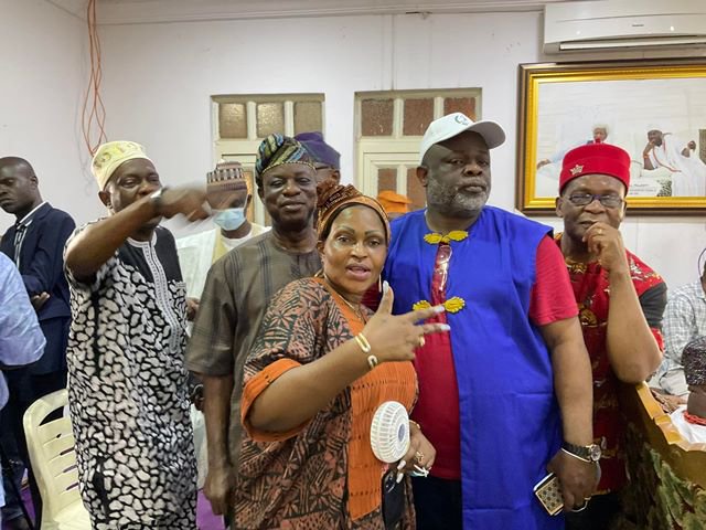 Joe Igbokwe and others at the event