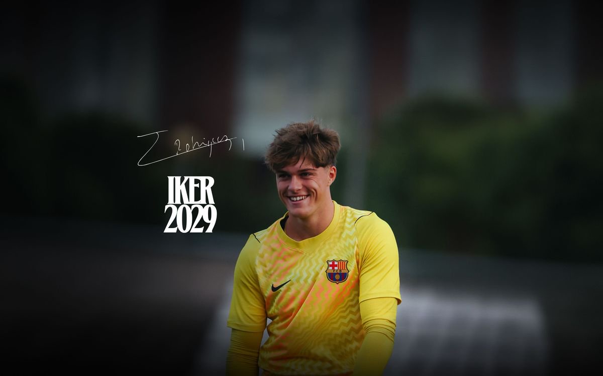 Iker Rodríguez, blaugrana until 2029