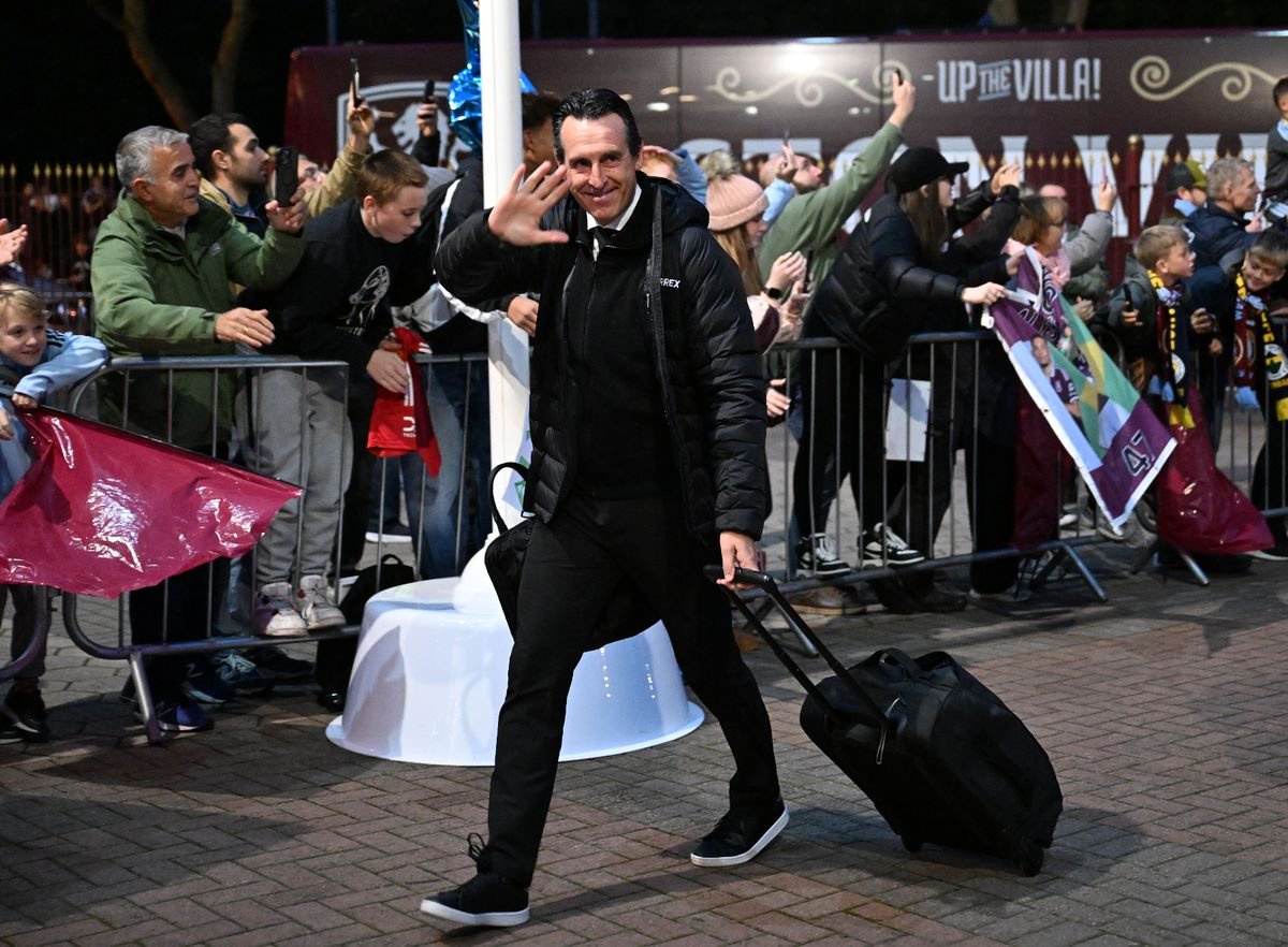 Aston Villa manager Unai Emery