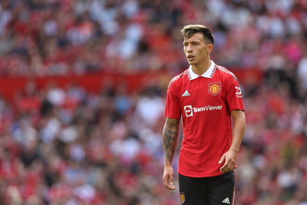 Lisandro Martinez made his Manchester United debut against Rayo Vallecano.