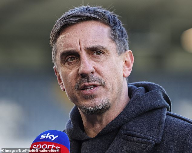 Gary Neville is adamant Man United¿s players were 'launching it' at each other in the dressing room following Lisandro Martinez¿s explosive outburst against the club¿s hierarchy last week