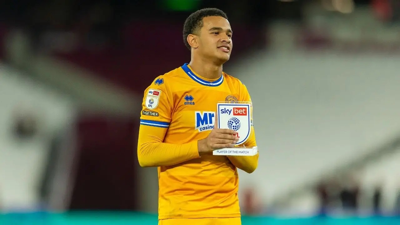 Pierce Charles has been widely tipped for a bright future at Man City (Image: Getty)