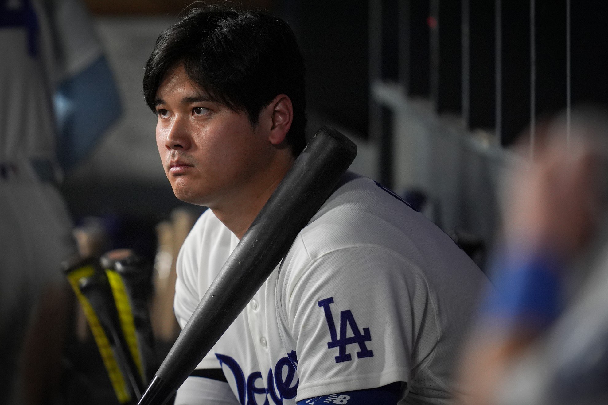 Shohei Ohtani of the Los Angeles Dodgers