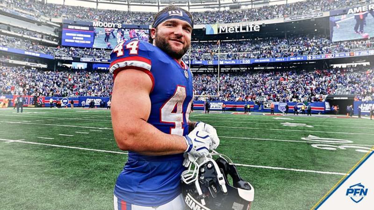 New York Giants running back Cam Skattebo.