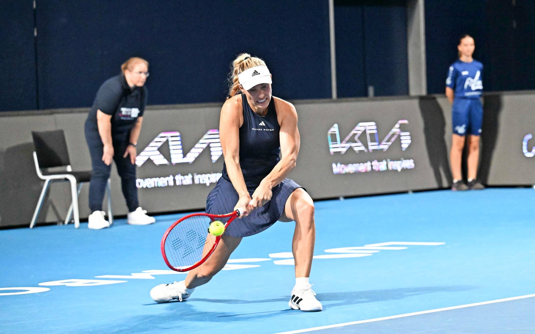 Auftakt in Luxemburg gelungen: Angelique Kerber gewann ihre erste Partie in der Coque gegen Monica Puig aus Puerto Rico souverän in nur 65 Minuten mit 6:2, 6:3.  