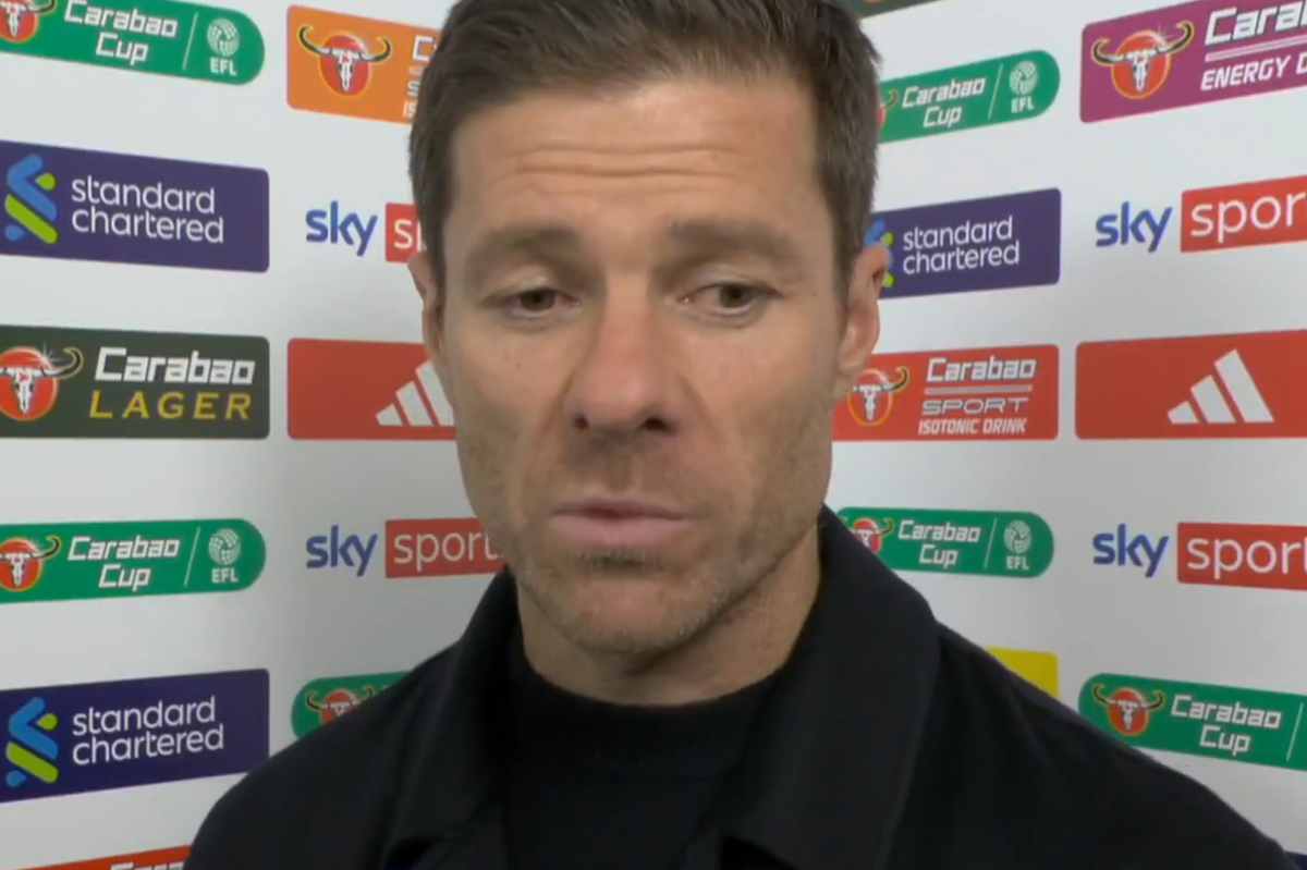 Xabi Alonso speaks to Sky Sports