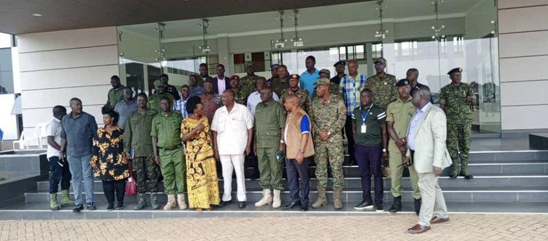 Gen Saleh presided over the graduation of 419 cadres in Gulu district.