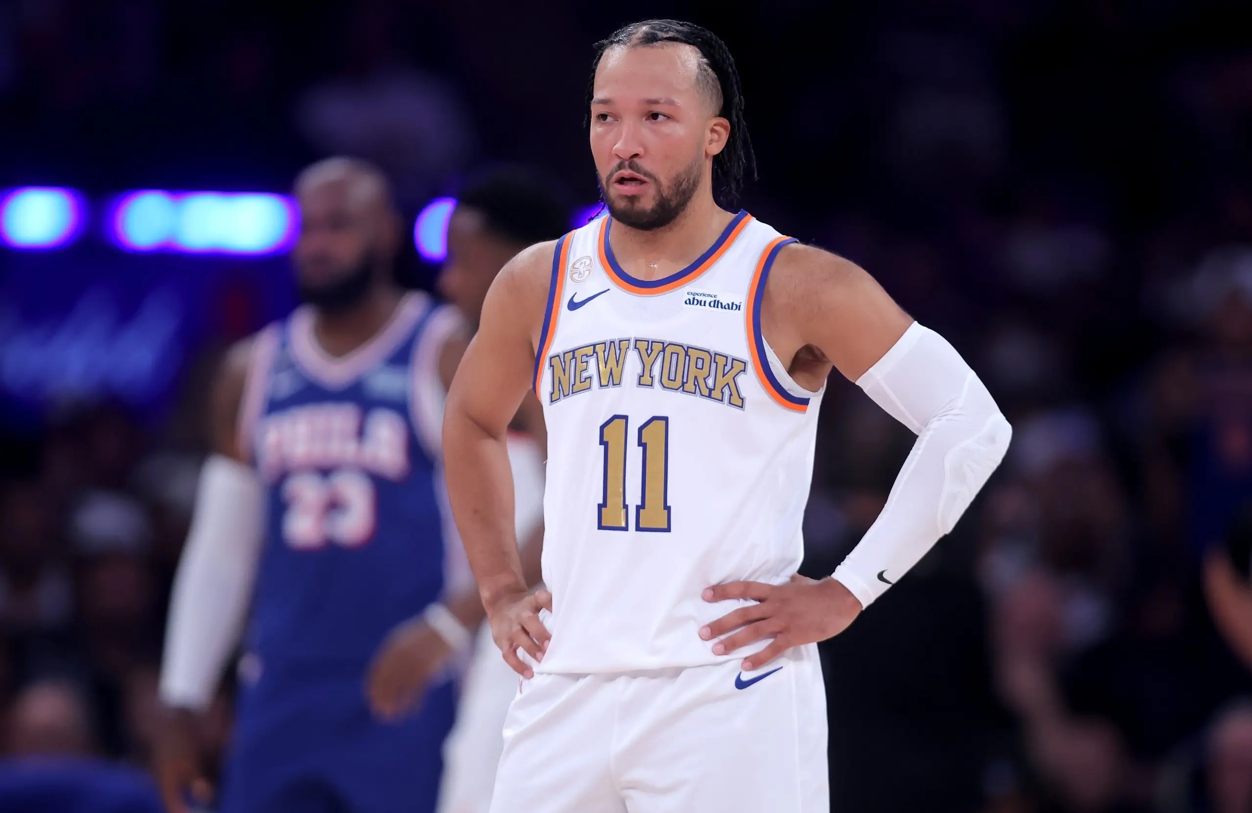 NBA: Philadelphia 76ers at New York Knicks