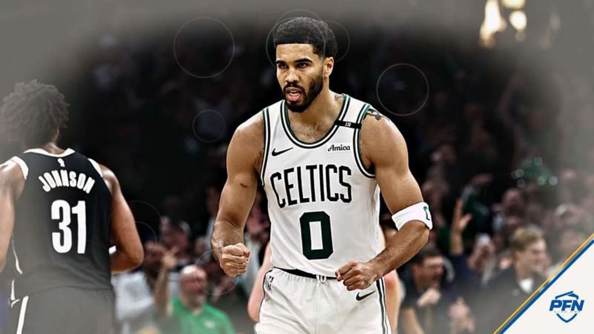 Jayson Tatum discusses his goal of winning NBA MVP following Jaylen Brown's departure from the Boston Celtics.