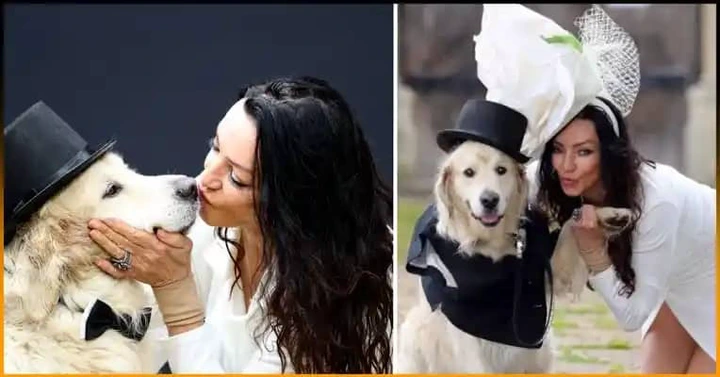 Meet the woman who married her dog after 221 failed relationships - Photos