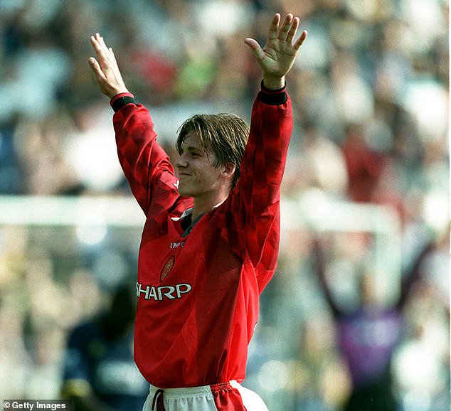 The goal reminded fans of David Beckham's strike against Wimbledon back in August 1996