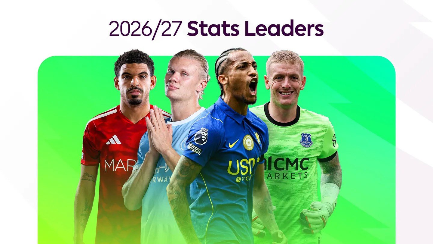 Premier League stats 2026/27