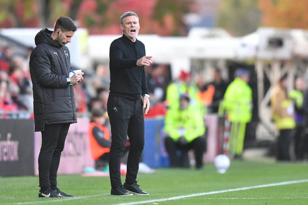 Preston North End's Manager Graham Alexander
