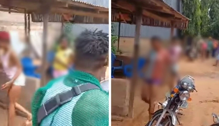 Anambra youths raid br0thel engaging under@ge girls in pr0st!tution (video)