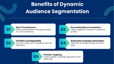 Benefits of Dynamic Segmentation