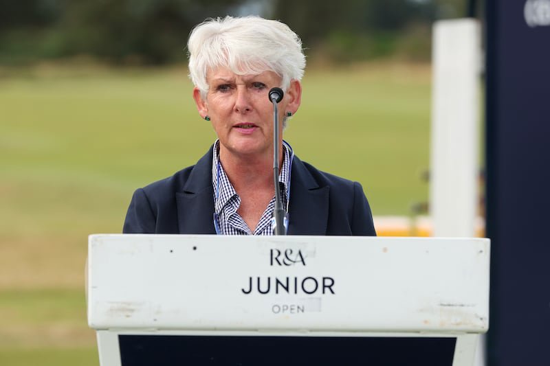 Claire Dowling followed her successful career as a golfer by becoming a referee. Photograph: Ewan Bootman/R&A/R&A via Getty Images