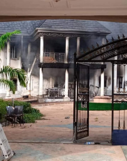 IPOB's ESN members accused of burning man's mansion and fleet of cars over false claim of planting cameras to monitor them  2