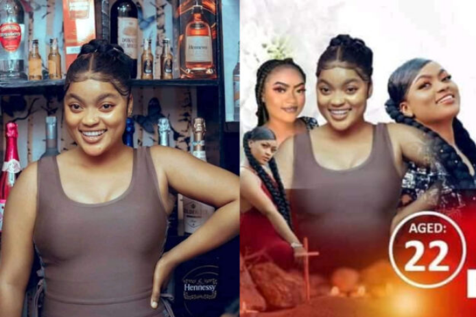 Sad reactions greet obituary of beautiful 22-years old Ghanaian lady who recently passed on