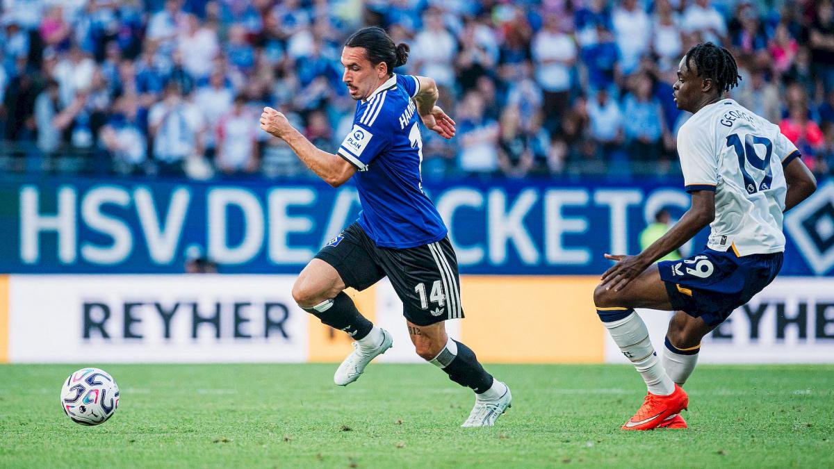 Rayan Philippe im Testspiel gegen den FC Everton