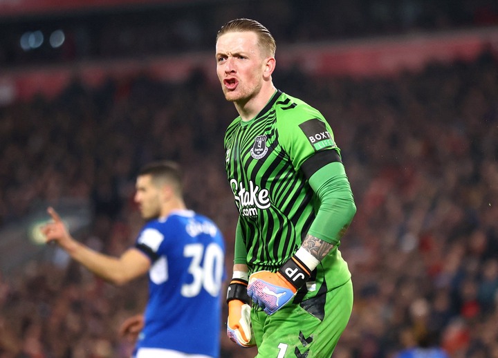 Jordan Pickford did his homework when it came to Liverpool penalty takers