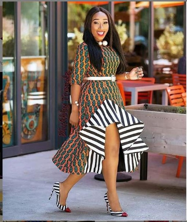 Latest Ankara Gown Designs For African Ladies