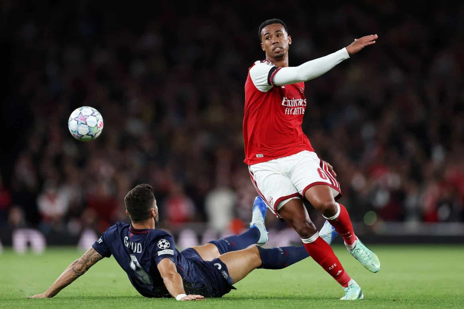 Gabriel, défenseur d'Arsenal et ancien joueur du LOSC.