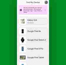 Find My Device Android app