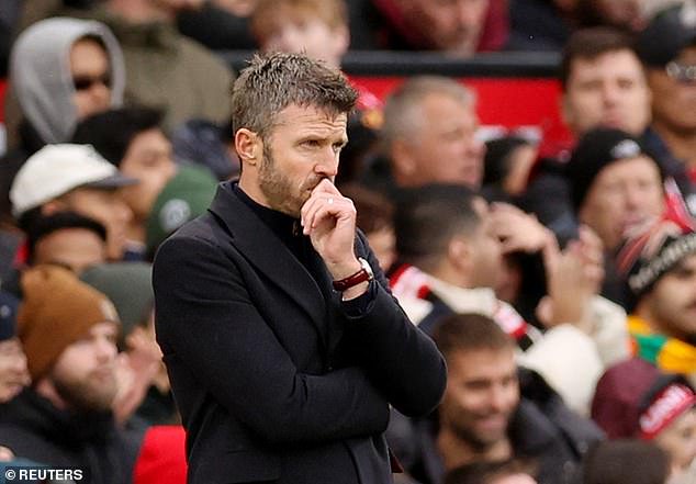 Carrick knew this may have been the end of his brief reign at Old Trafford