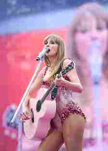 Taylor Swift performs at Dublin's Aviva Stadium. Pic: Charles McQuillan/TAS24/Getty Images for TAS Rights Management