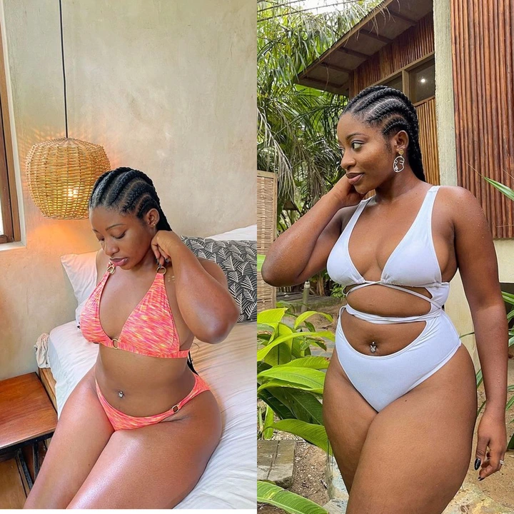 Meet Emefa, the beautiful and youngest model with huge shape - Photos