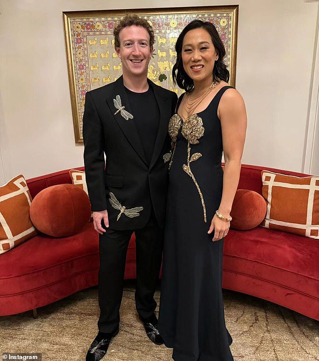 Mark Zuckerberg and his wife Priscilla Chan.&nbsp;Zuckerberg is the founder, chairman and CEO of Meta, which he first founded as Facebook in 2004