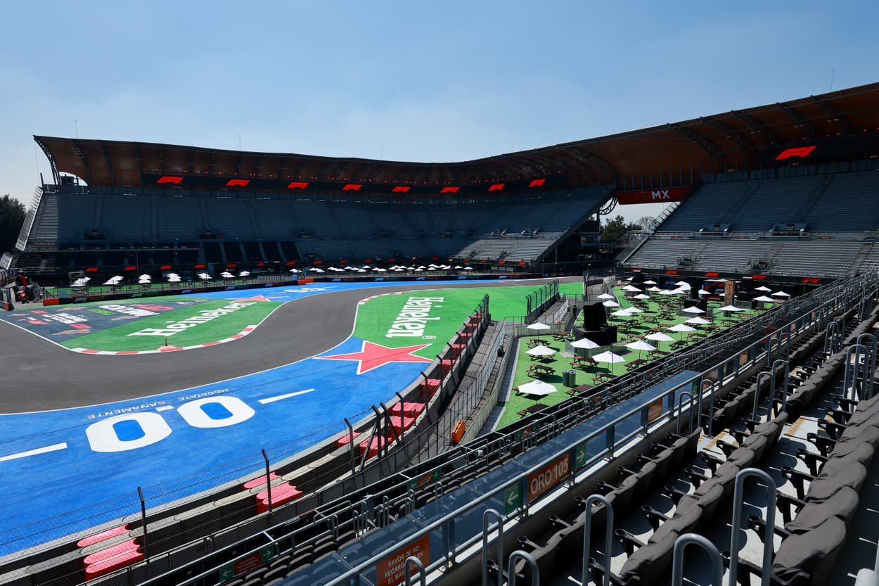 The Autodromo Hermanos Rodriguez hosts the Mexican Grand Prix