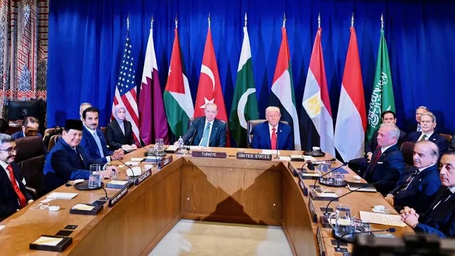 Presiden AS Donald Trump memuji pidato Presiden Prabowo Subianto dalam Sidang Majelis Umum ke-80 PBB.