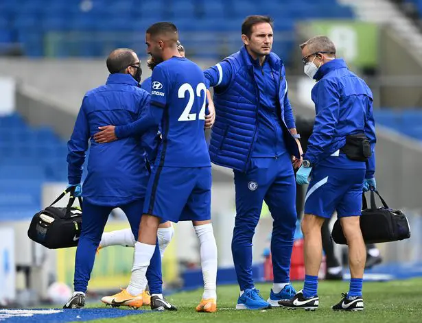 Frank Lampard has offered an update on Chelsea star Hakim Ziyech's injury