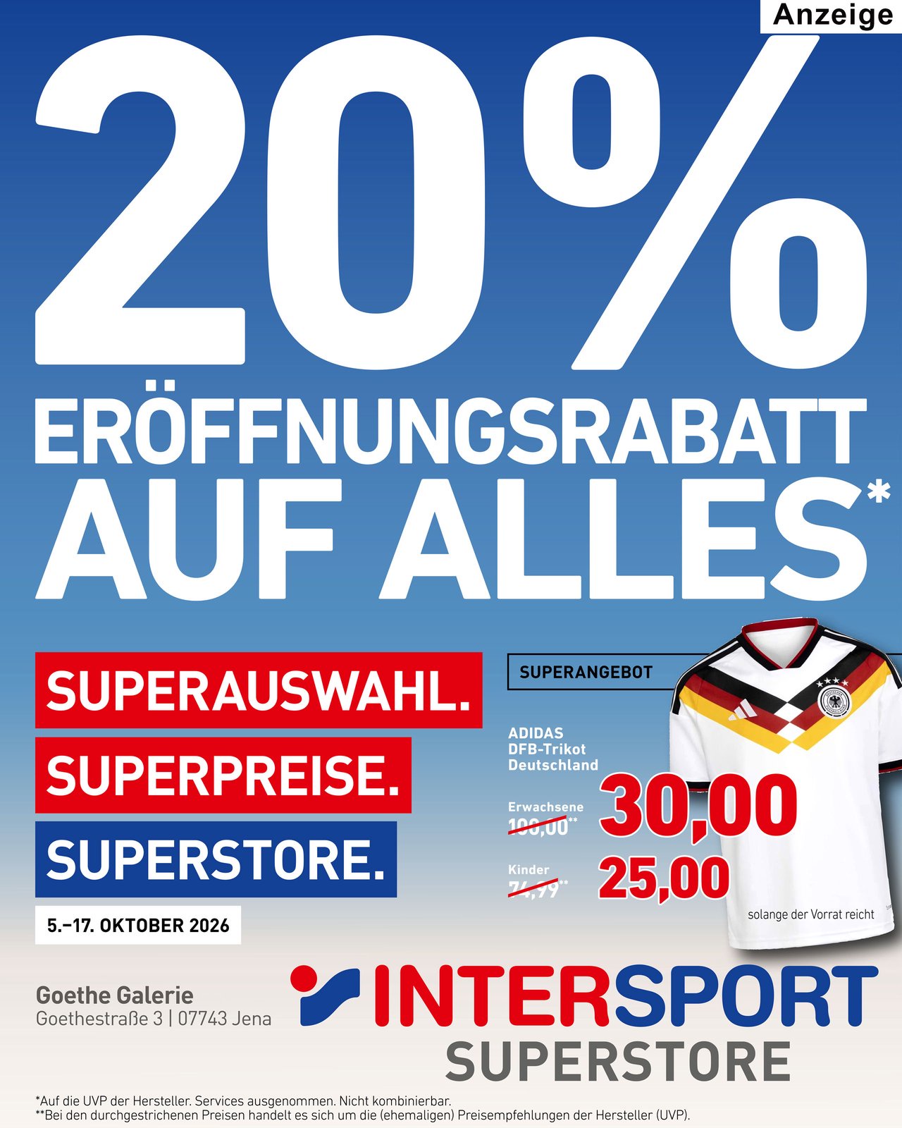 INTERSPORT Superstore Jena