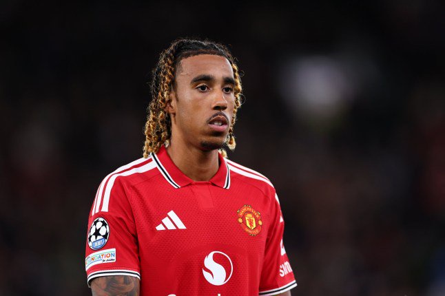 MANCHESTER, ENGLAND - SEPTEMBER 10: Leny Yoro of Manchester United during the UEFA Champions League 2026/27 League Phase MD1 match between Manchester United and Sabah FC at Old Trafford on September 10, 2026 in Manchester, United Kingdom. (Photo by Robbie Jay Barratt - AMA/Getty Images)